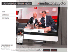 Tablet Screenshot of mediaconstructor.de